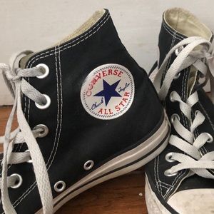 Black Converse Hi Tops